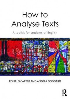 How To Analyse Texts - A Toolkit for Students of English (Paperback)