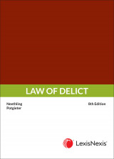 Law Of Delict (Paperback, 8th Edition)