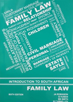 Introduction to South African Family Law