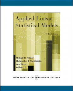 Applied Linear Statistical Models 5th Edition