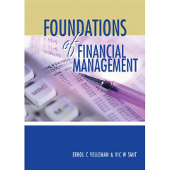 Foundations of financial management